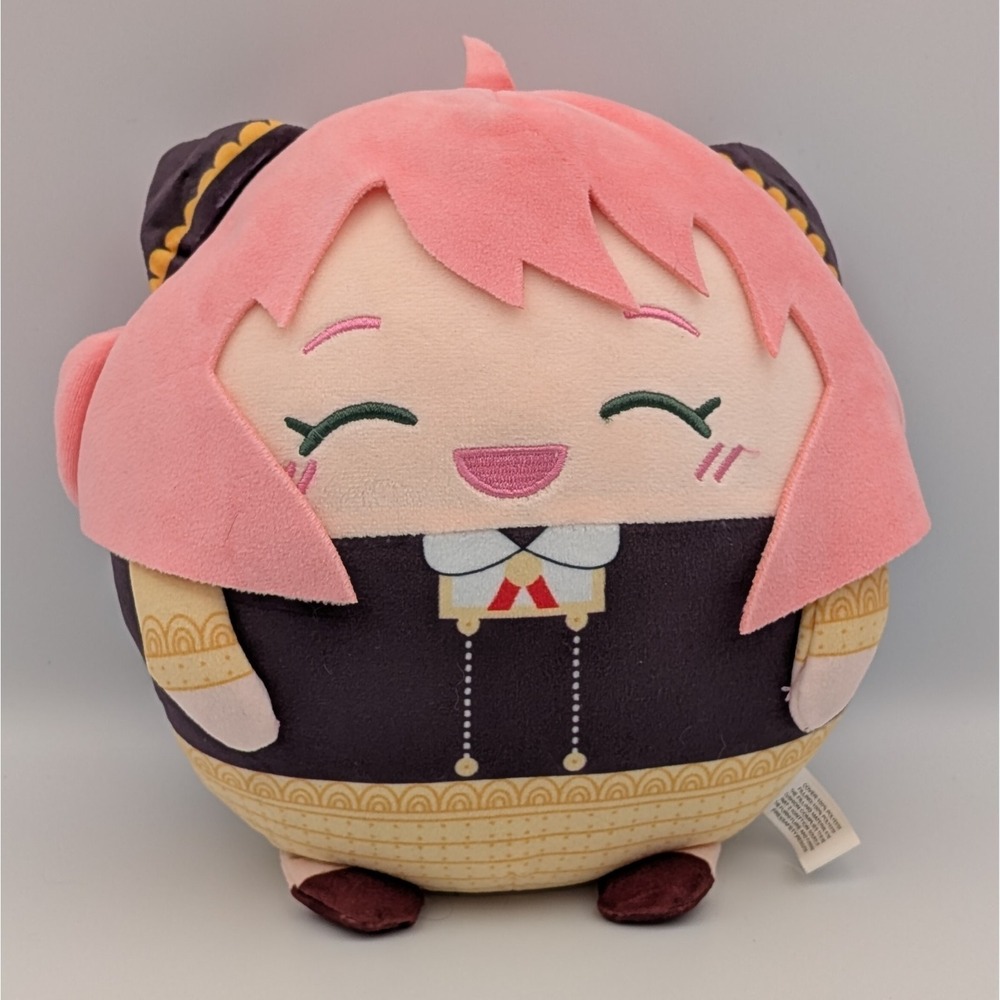 Spy x Family Anya Forger Plush Eden Academy Uniform Round Mochi Cushion Toy